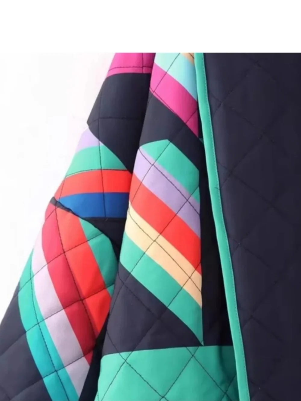 Color Block Jacket - Picture 2 of 6
